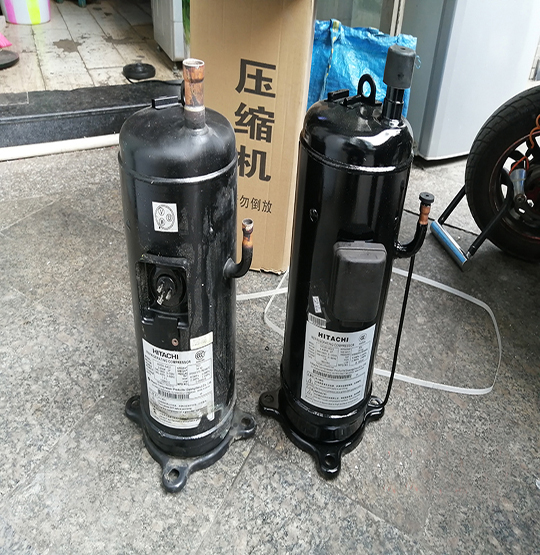 龙井中央空调压缩机的更换维修