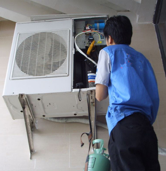 龙井空调开机无反应维修